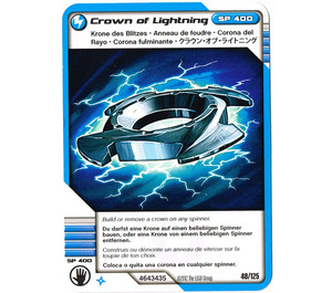 LEGO Ninjago Masters of Spinjitzu Deck 2 Game Card 48 - Crown of Lightning (International Version) (4643435)