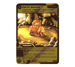 LEGO Ninjago Masters of Spinjitzu Deck 2 Game Card 80 - Earth Bound (North American Version) (4643531)