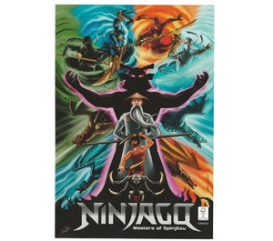 LEGO Ninjago Poster 2021, Masters of Spinjitzu