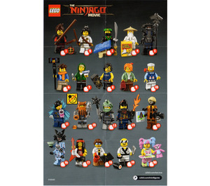 LEGO Ninjago Series Minifigure - Random Bag Set 71019-0 Instructions