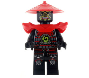 레고 Ninjago Swordsman ~와 함께 노란색 얼굴 표시 미니피규어