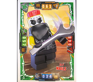 LEGO Ninjago Trading Card Game (Czech) Series 2 - # 84 Zlý Nails