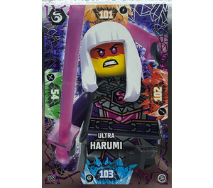 LEGO NINJAGO Trading Card Game (English) Series 8 - # 102 Ultra Harumi
