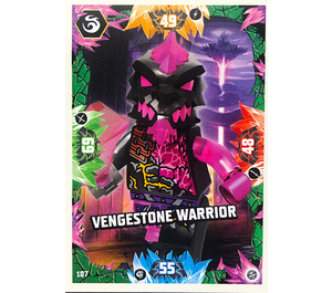 LEGO NINJAGO Trading Card Game (English) Series 8 - # 107 Vengestone Warrior