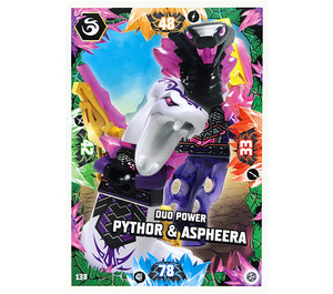 LEGO NINJAGO Trading Card Game (English) Series 8 - # 138 Duo Power Pythor & Aspheera