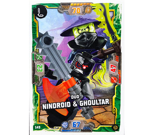 LEGO NINJAGO Trading Card Game (English) Series 8 - # 149 Duo Nindroid & Ghoultar