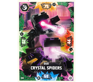 LEGO NINJAGO Trading Card Game (English) Series 8 - # 151 Duo Crystal Spiders