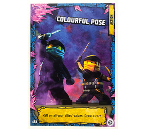 LEGO NINJAGO Trading Card Game (English) Series 8 - # 154 Colourful Pose