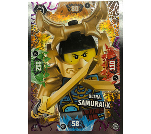 LEGO NINJAGO Trading Card Game (English) Series 8 - # 31 Ultra Samurai X