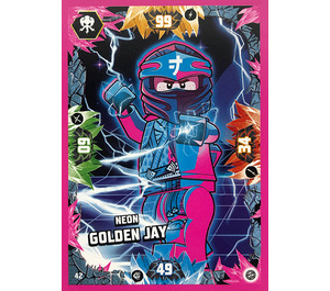 LEGO NINJAGO Trading Card Game (English) Series 8 - # 42 Neon Golden Jay