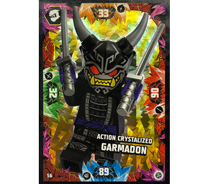 LEGO NINJAGO Trading Card Game (English) Series 8 - # 56 Action Crystalized Garmadon