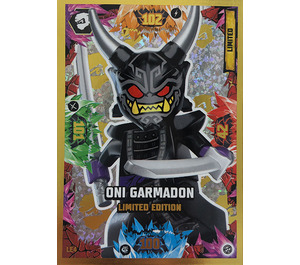LEGO NINJAGO Trading Card Game (English) Series 8 - # LE4 Oni Garmadon Limited Edition