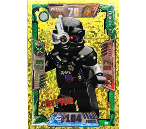 LEGO NINJAGO Trading Card Game (French) Series 2 - # LE16 Cryptor (Édition Limitée)