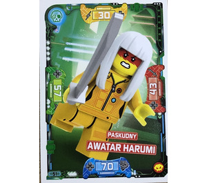 LEGO Ninjago Trading Card Game (Polish) Series 5 - # 51 Paskudny Awatar Harumi