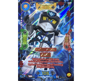 LEGO Ninjago Trading Card Game (Polish) Series 5 - # 75 Wyższy poziom Zane