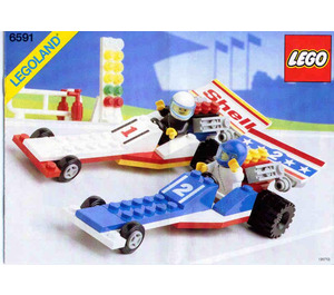 LEGO Nitro-Dragsters Set 6591 Instructions