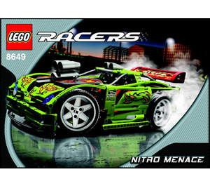 LEGO Nitro Menace 8649 Ohjeet