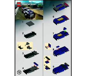 LEGO Nitro Muscle 8194 Instruktioner