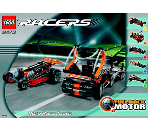 LEGO Nitro Race Team Set 8473 Instructions