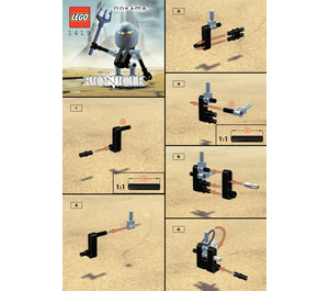 LEGO Nokama 1419 Instrucciones