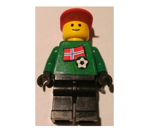 LEGO Norvegian Football Goal Keeper Minifigure