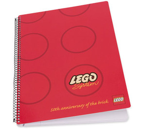 LEGO Notebook - 50th Anniversary of the Brick (852395)