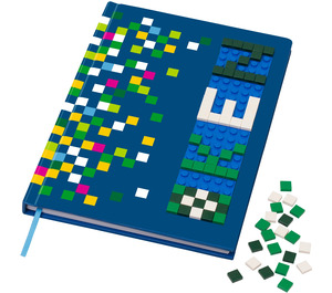 LEGO Notebook - Bleu avec 1 x 1 Tiles (853569)
