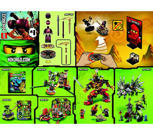 LEGO NRG Cole 9572 Instructions