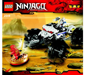 LEGO Nuckal's ATV 2518 Instruktioner