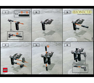 LEGO Nuhvok Va Set 1432 Instructions