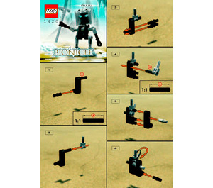 LEGO Nuju Set 1420 Instructions