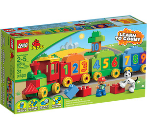 LEGO Number Train 10558 Packaging