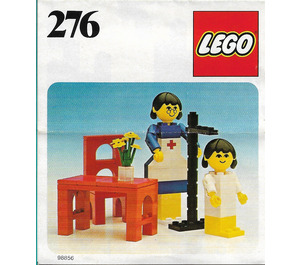 LEGO Nurse and Child 276 Istruzioni