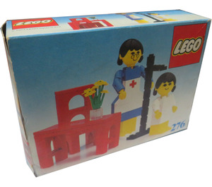 LEGO Nurse und Child 276 Packaging