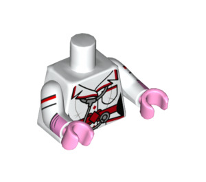 LEGO Nurse Harley Quinn Minifig Torso (973 / 88585)