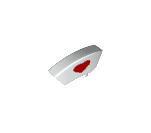 LEGO Nurse Hat with Red Heart (29906)