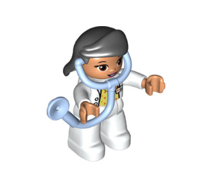 LEGO Nurse con Stetoscopio Figura Duplo