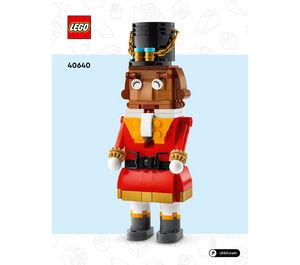 LEGO Nutcracker Set 40640 Instructions