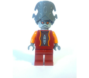 LEGO Nute Gunray con Rojo oscuro Atuendo Minifigura