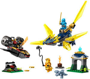 LEGO Nya and Arin's Baby Dragon Battle 71798