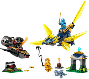 LEGO Nya und Arin's Baby Drachen Battle 71798