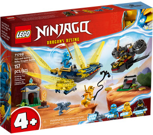 LEGO Nya and Arin's Baby Dragon Battle Set 71798 Packaging