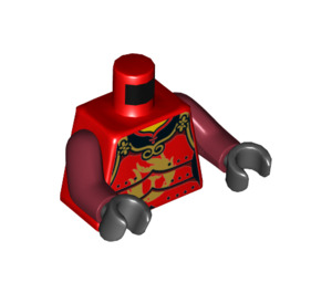 LEGO Nya as Samurai X Minifigur Torso (973 / 76382)