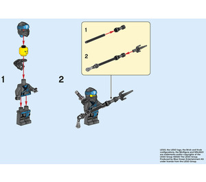 LEGO Nya 892063 Istruzioni