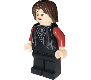 LEGO Nymphadora Tonks mit Schwarz und Rot oben Minifigur