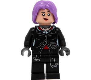 LEGO Nymphadora Tonks med Svart Lopsided Jacka Minifigur