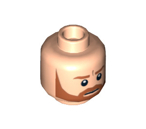 LEGO Obi-Wan Kenobi Head (Safety Stud) (3626 / 74007)