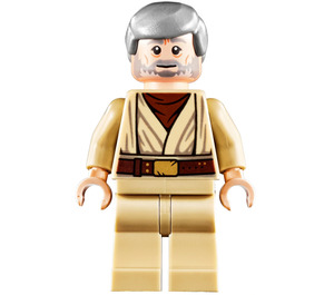 LEGO Obi-Wan Kenobi (Old) met Detailed Hoofd Minifiguur