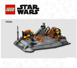 LEGO Obi-Wan Kenobi vs. Darth Vader Set 75334 Instructions