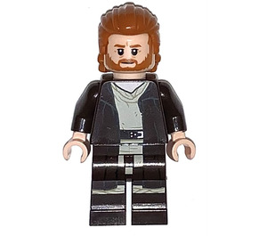 LEGO Obi-Wan Kenobi avec Dark Marron Robe Minifigurine